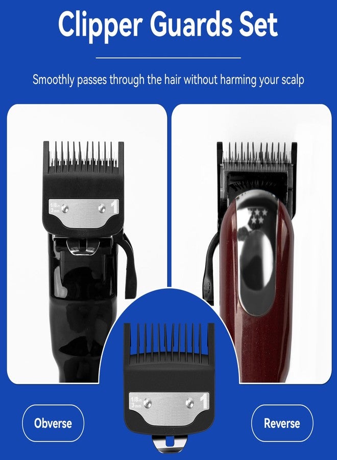 HCLSY Replacement for 1 Wahl Clipper Guards Set, 1/8" 3mm Metal Hair Clipper Guards Set for Professional Stylists and Barbers(2 Pack) - Image 5
